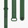 Σετ 2 ιμάντων για Xiaomi Redmi Smart Band Pro, Kwmobile, Λευκό/Πράσινο, Σιλικόνη, 57425.02