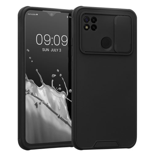 Θήκη Kwmobile για Xiaomi Redmi 9C, Silicone, Black, 57391.01