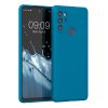 Θήκη Kwmobile για Motorola Moto G60s, Silicone, Blue, 56240.224