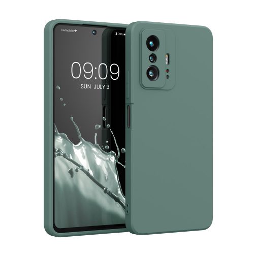 Θήκη Kwmobile για Xiaomi 11T/11T Pro, Silicone, Green, 56573.166