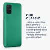 Θήκη Kwmobile για Samsung Galaxy A71, Silicone, Green, 51213.170