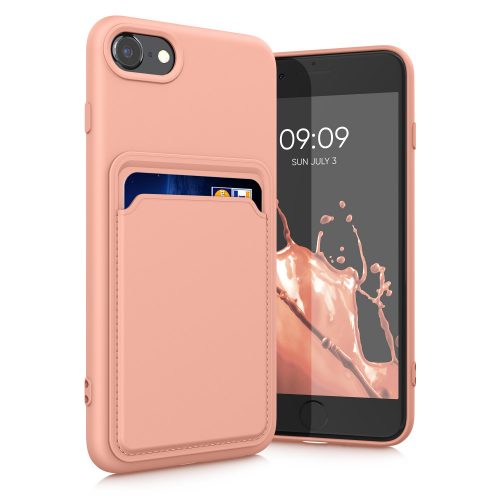 Θήκη Kwmobile για Apple iPhone 8/iPhone 7/iPhone SE 2, Silicone, Pink, 55117.199