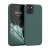 Θήκη Kwmobile για Apple iPhone 13, Silicone, Green, 55878.171