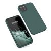 Θήκη Kwmobile για Apple iPhone 13, Silicone, Green, 55878.171