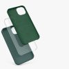 Θήκη Kwmobile για Apple iPhone 13, Silicone, Green, 55878.171