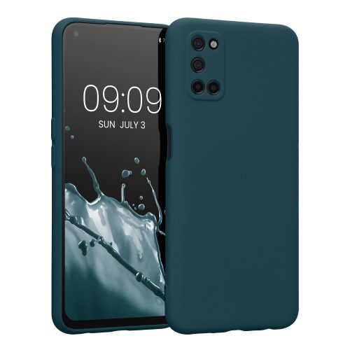 Θήκη Kwmobile για OPPO A52 / A72 (4G), Silicone, Green, 57575.57