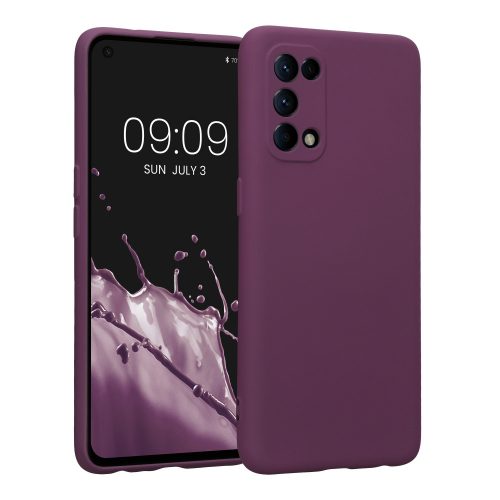 Θήκη Kwmobile για OPPO Find X3 Lite, Silicone, Purple, 57661.187