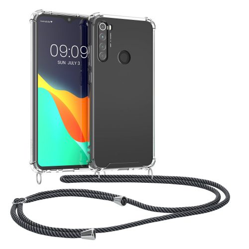 Θήκη Kwmobile για Xiaomi Redmi Note 8, σιλικόνη, διαφανές, 50183.73