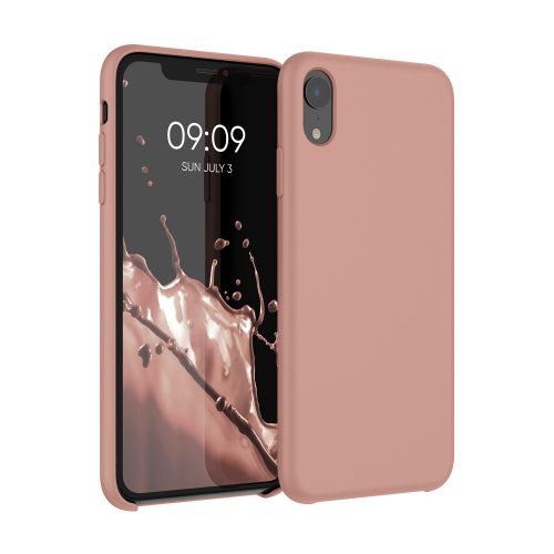 Θήκη Kwmobile για Apple iPhone XR, Silicone, Pink, 45910.237