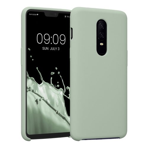 Θήκη Kwmobile για OnePlus 6, Silicone, Green, 46122.172