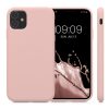 Θήκη Kwmobile για Apple iPhone 11, Silicone, Pink, 50791.237