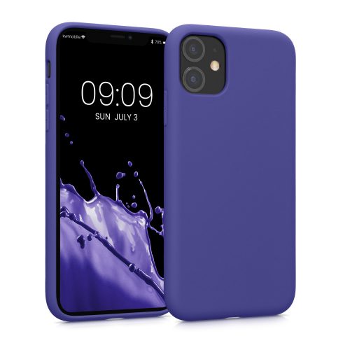 Θήκη Kwmobile για Apple iPhone 11, Silicone, Blue, 50791.234