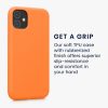 Θήκη Kwmobile για Apple iPhone 11, Silicone, Orange, 50791.150