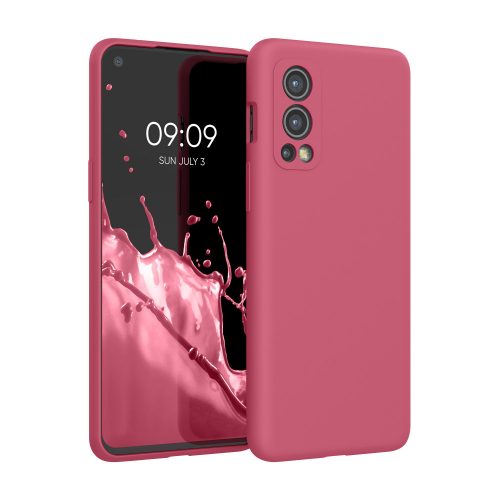 Θήκη Kwmobile για OnePlus Nord 2 5G, Silicone, Pink, 56070.238