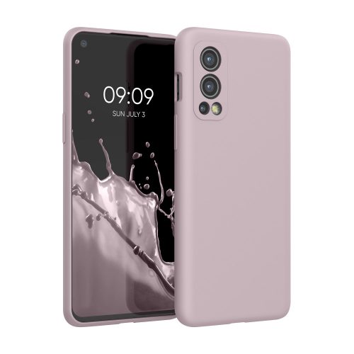 Θήκη Kwmobile για OnePlus Nord 2 5G, Silicone, Purple, 56070.236