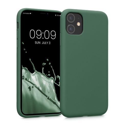 Θήκη Kwmobile για Apple iPhone 11, Silicone, Green, 50791.80