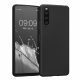 Θήκη Kwmobile για Sony Xperia 10 IV, Silicone, Black, 57800.01