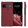 Θήκη Kwmobile για Google Pixel 6 Pro, Textile, Red, 57796.76