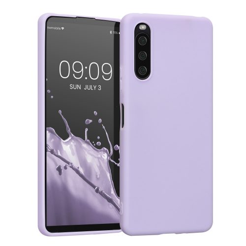 Θήκη Kwmobile για Sony Xperia 10 IV, Silicon, Purple, 57800.108