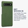 Θήκη Kwmobile για Google Pixel 6a, Textile, Green, 57794.07