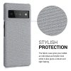 Θήκη Kwmobile για Google Pixel 6 Pro, Textile, Grey, 57796.25