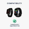 Καλώδιο φόρτισης USB για Oppo Watch Free, Kwmobile, Μαύρο, Πλαστικό, 57784.01