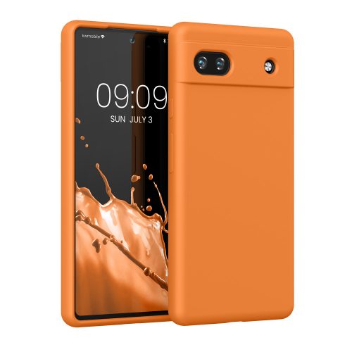 Θήκη Kwmobile για Google Pixel 6a, Silicone, Orange, 57815.150