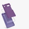 Θήκη Kwmobile για Google Pixel 6a, Silicon, Purple, 57815.222