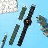 Σετ 2 ιμάντων για Realme Watch S/Watch S Pro/Watch 2 Pro, Kwmobile, Μαύρο/Πράσινο, Σιλικόνη, 57786.02