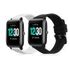 Σετ 2 ιμάντων για Willful Smartwatch/Fitnesstracker, Kwmobile, Black/White, Silicone, 57791.01