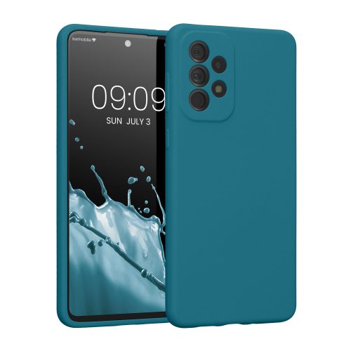 Θήκη Kwmobile για Samsung Galaxy A73 5G, Silicone, Green, 57834.57