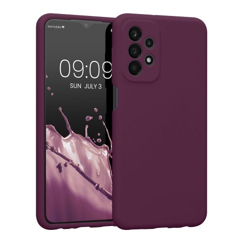 Θήκη Kwmobile για Samsung Galaxy A23, Silicone, Purple, 57829.187