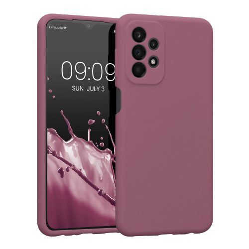 Θήκη Kwmobile για Samsung Galaxy A23, Silicon, Purple, 57829.167