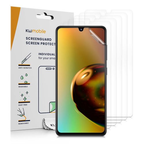 Σετ 6 προστατευτικών μεμβρανών Kwmobile για Samsung Galaxy A33 5G, Εμπρός, Πολυμερές, 57884.1