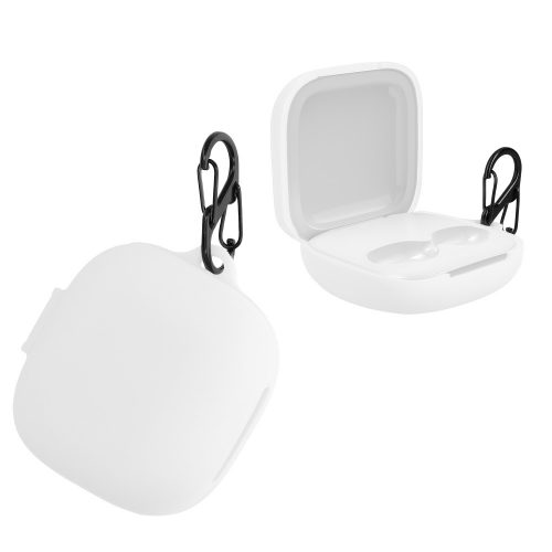 Κάλυμμα για ακουστικά Beats Fit Pro, Kwmobile, White, Silicone, 57049.02