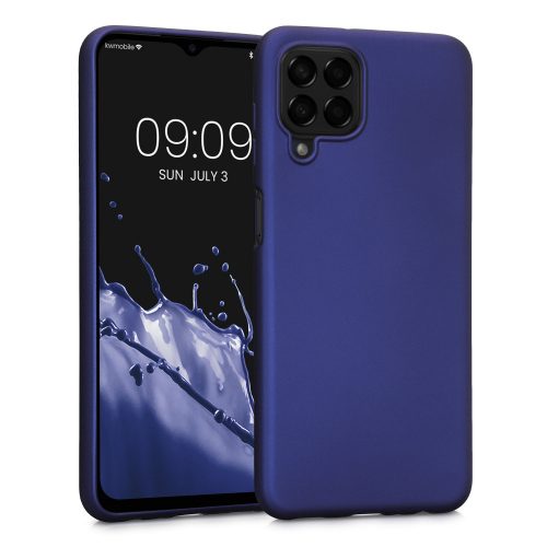 Θήκη Kwmobile για Samsung Galaxy M33 5G, Silicone, Blue, 57953.64