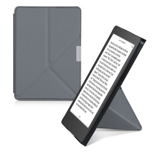 Θήκη για Kobo Aura Edition 2, Kwmobile, Grey, Eco-leather, 41181.73