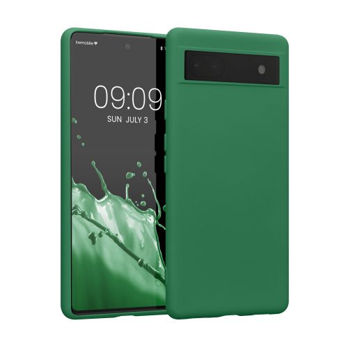 Θήκη Kwmobile για Google Pixel 6a, Silicone, Green, 58053.227