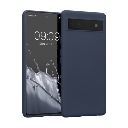 Θήκη Kwmobile για Google Pixel 6a, Silicone, Blue, 58053.186