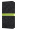 Kwmobile Universal Cover μέγεθος XL - 6,8 ίντσες, Microfiber, Γκρι/Πράσινο, 58046,03