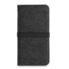 Kwmobile Universal Cover μέγεθος XL - 6,8 ίντσες, Microfiber, Γκρι, 58046,02