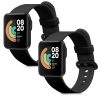 Σετ 2 ιμάντων για Xiaomi Mi Watch Lite/Redmi Watch, Kwmobile, Black, Silicone, 54778.06