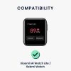 Σετ 2 ιμάντων για Xiaomi Mi Watch Lite/Redmi Watch, Kwmobile, Black, Silicone, 54778.06