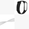 Σετ 2 λουριών για Xiaomi Mi Band 4, Kwmobile, Μαύρο/Λευκό, Σιλικόνη, 49312.02