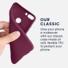 Θήκη Kwmobile για Huawei Enjoy 7s/P Smart (2017), Silicone, Purple, 44124.187