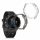 Σετ 2 θηκών για Garmin Forerunner 245/Forerunner 245 Music, Kwmobile, Black/Transparent, Silicone, 58177.02