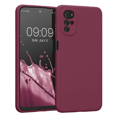 Θήκη Kwmobile για Motorola Moto G22, Silicone, Purple, 58207.209