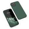 Θήκη Kwmobile για Apple iPhone 13, Silicone, Green, 55948.169