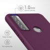 Θήκη Kwmobile για TCL 20 SE (2021), Silicone, Purple, 55693.187