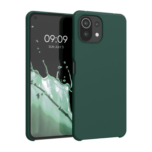 Θήκη Kwmobile για Xiaomi Mi 11 Lite 5G/11 Lite 5G NE, Silicone, Green, 54730.169